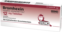 BROMHEXIN Hermes Arzneimittel 12 mg Tabletten